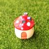 Mushroom Craft Office Bonsai Decoration Miniature Figurine Micro Landscape Fairy Garden Ornament