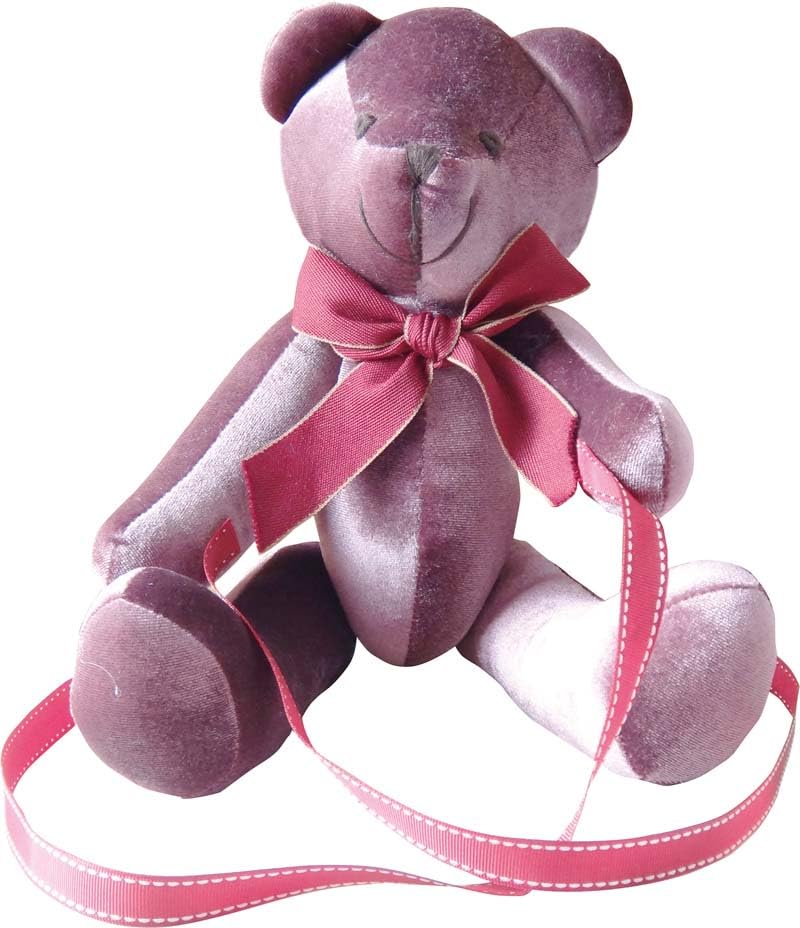 Q-FLA Elegant Bear MO Plush Teddy Bear, Fluffy Animal Bear, Perfect Gift for Celebrations, 753862