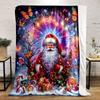 Magical Christmas Wonderland Print Blanket Soft and Cozy Perfect for the Living Room Bed Sofa or a Nap,gift