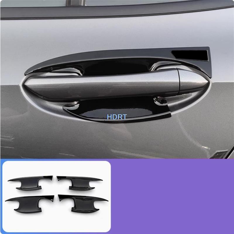 For Gac Trumpchi Empow/Dodge Attitude  + Car Style Door Handle Trim Frame Outer Bowl Cover Protector Decoration Accessories