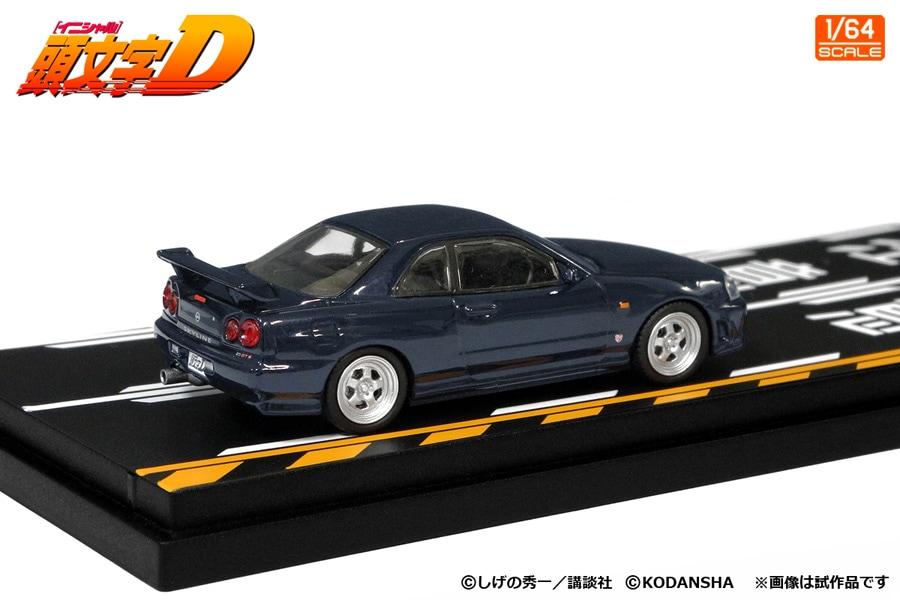 InterAllied Initial D Set Toru Suetsugu Roadster Atsuro Kawai Skyline Completed Model Modeler's 1/64 Vol. 11 (NA6CE) & (ER34) (MD64211)