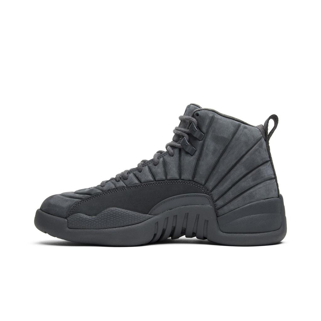 PreSchoolNY Air Jordan 12 Retro 'Dunkelgrau' (Unisex) Dunkelgrau / Dunkelgrau / Schwarz Vintage Basketballschuhe 130690 003
