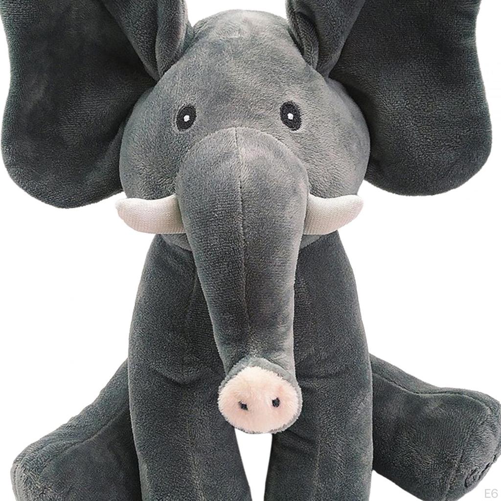 Baby Musical Toy Animated Elephant Singing Adorable Realistic Animal for Language