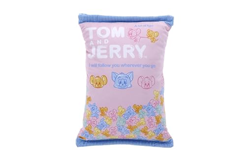Marushin Tom and Jerry Cushion, Many Jerry, Cute Character Merchandise, Tom & Jerry Cushion, Plush Toy, Interior Decor, 4105080800