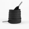 1 Pair Shoelaces Flat Thicken Weave Shoe Laces 2cm Wide 130cm Length Sneaker Canvas Shoelace Black White