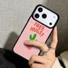 Hülle Case für iPhone 17 Air 16 Pro Max 15 Plus 11 13 Mini 14 12 Rückseite Handyhülle Umarmung Kaktus Sommer