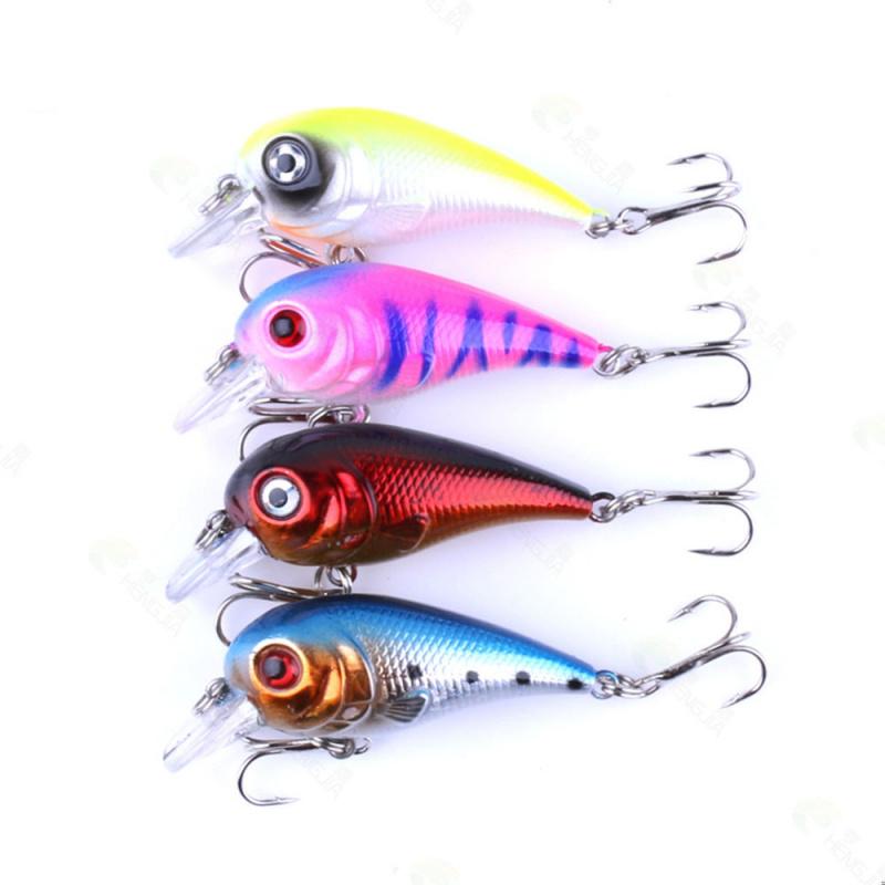 Lightning Hand Rock Small Fat Lure Hard Bait5CM 5GFreshwater Universal Noise Fake Bait for Bass and Mandarin Fish