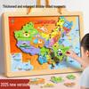 Magnetic 3D China Map Jigsaw Puzzle for Kids Ages 3 To 6+