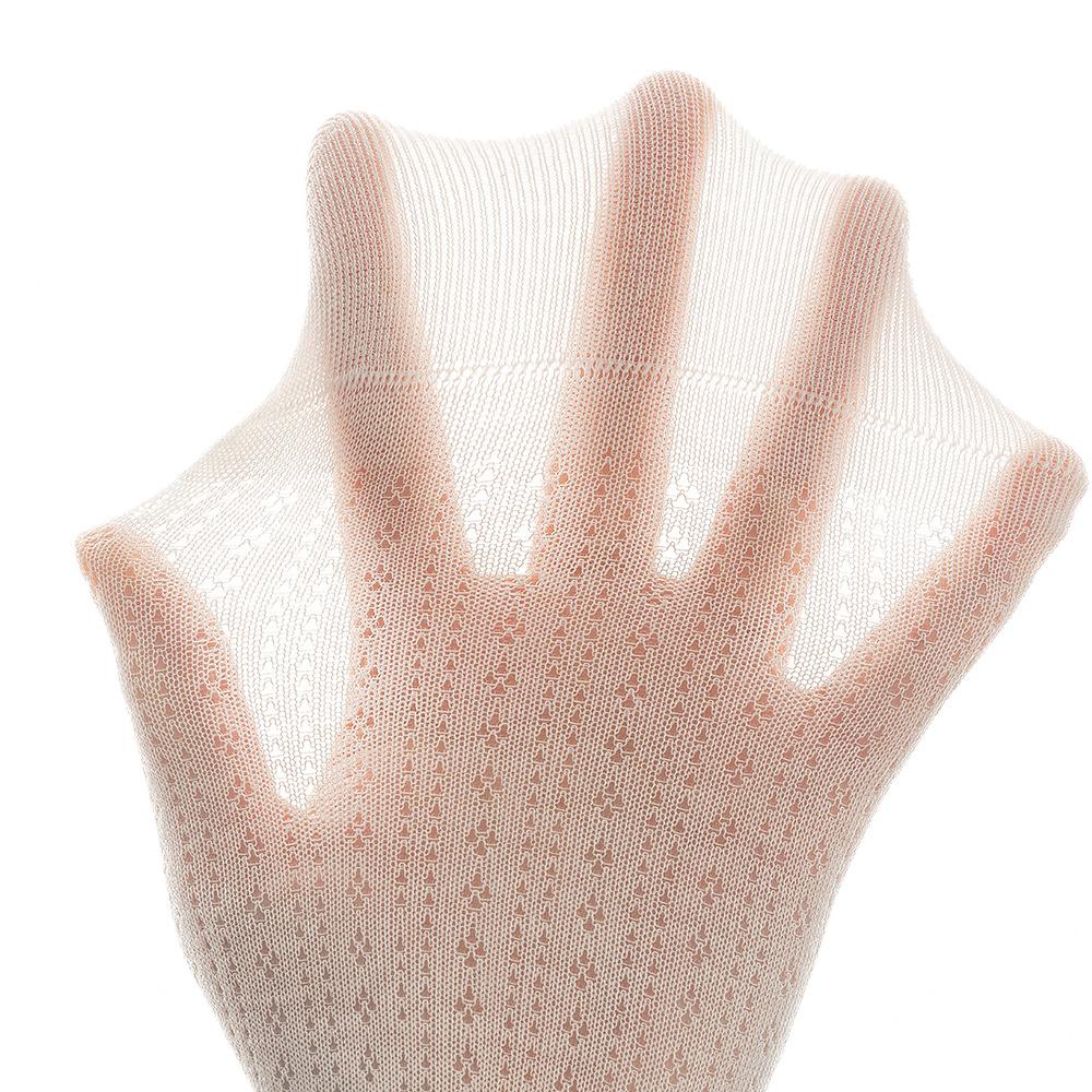 Women's Summer, Spring and Summer Cold Socks, Thin Mesh, Solid Color Long Socks, Breathable Pile Socks, Long Tube Postpartum Socks