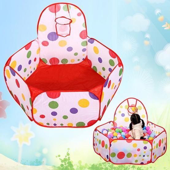 Barn Barn Ocean Ball Pit Pool Game Play Hoop Indoor Outdoor Ball Toy Tält
