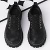 Italienische Schnürschuhe Business-Kleidung Schuhe Klassische Herren Freizeitleder Oxfords Schuh Dicke Sohle Derby Schuhe Outdoor-Wanderschuhe