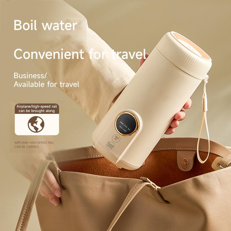 550ml Electric Kettle Portable Heating Cup Multifunctional Boiled Water Pot Smart Teapot Adjustable Temperature Kettles EU Plug