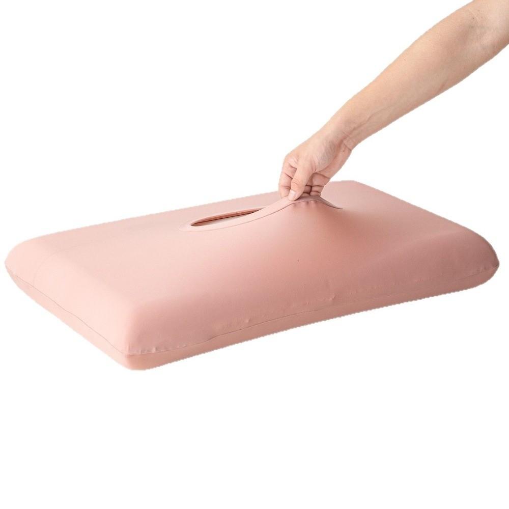 2pcs Cooling Ice Feel Pillow Cover 40x70 Cushion Case New Pillow Slipcover Bedroom Use Standard-Pink