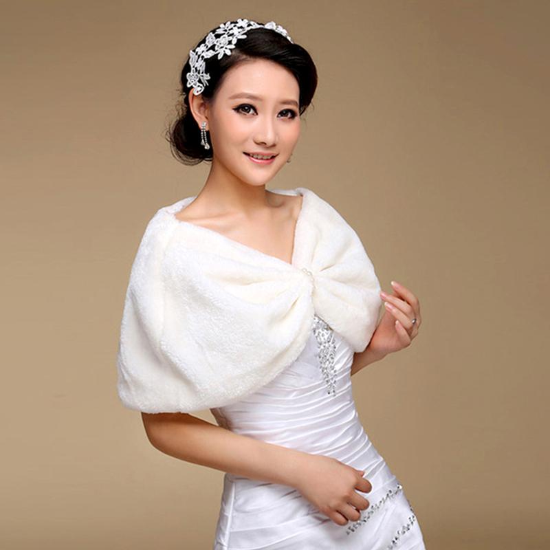 1 Stück Plüschfell Volles Kleid Schal Perle Lockerer Mantel Warmhalten Schal Winterumhang Weste