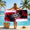 Telo da Spiaggia Asciugatura Rapida Manchester United FC Stampa Microfibra Assorbente Portatile da Viaggio per Nuoto