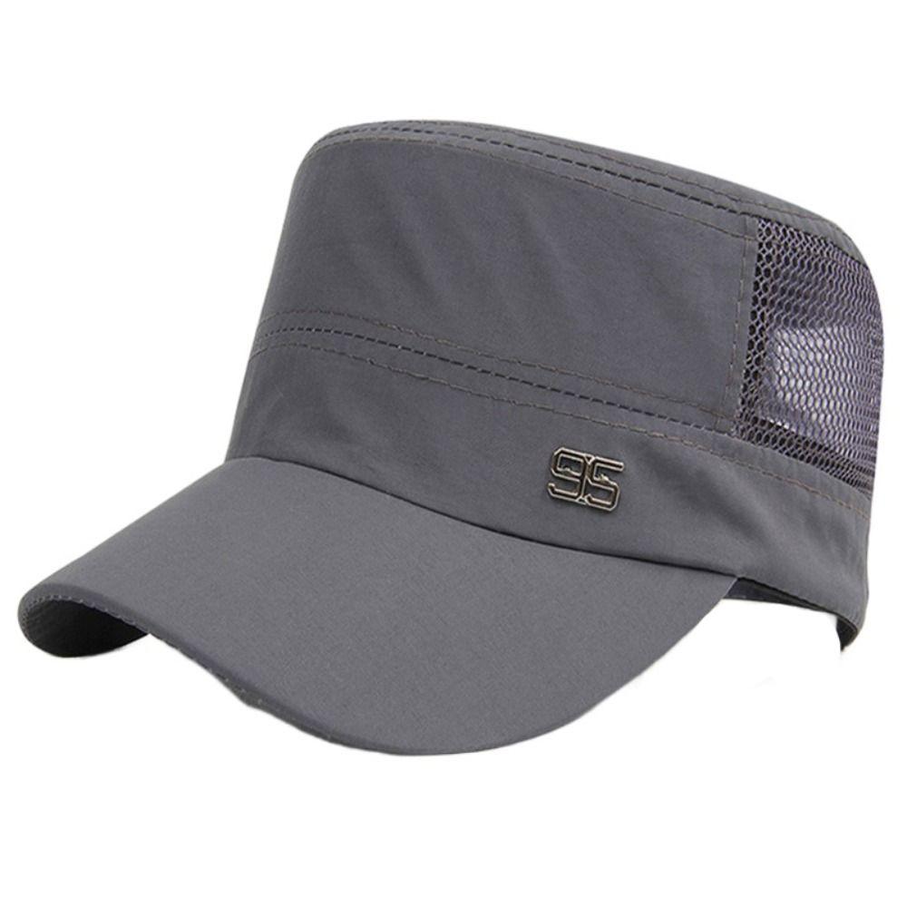 

Letter Men s Fishing Cap Sun Protection Summer Baseball Cap Adjustable Outdoor Sun Hat Female/Male