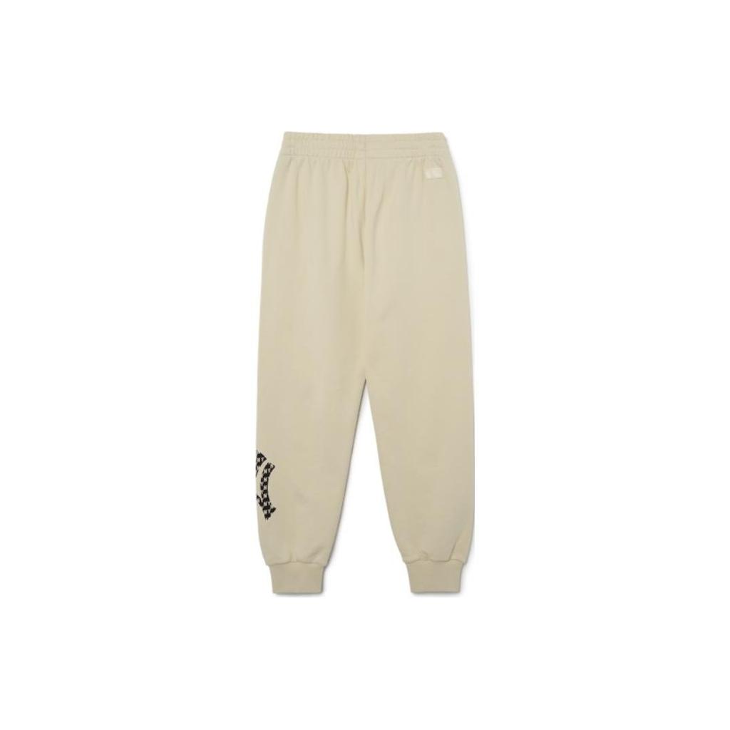 MLB Solid Color Elastic Waistband Cuffed Knit Joggers Unisex Joggers 3APTM0831-50NBL