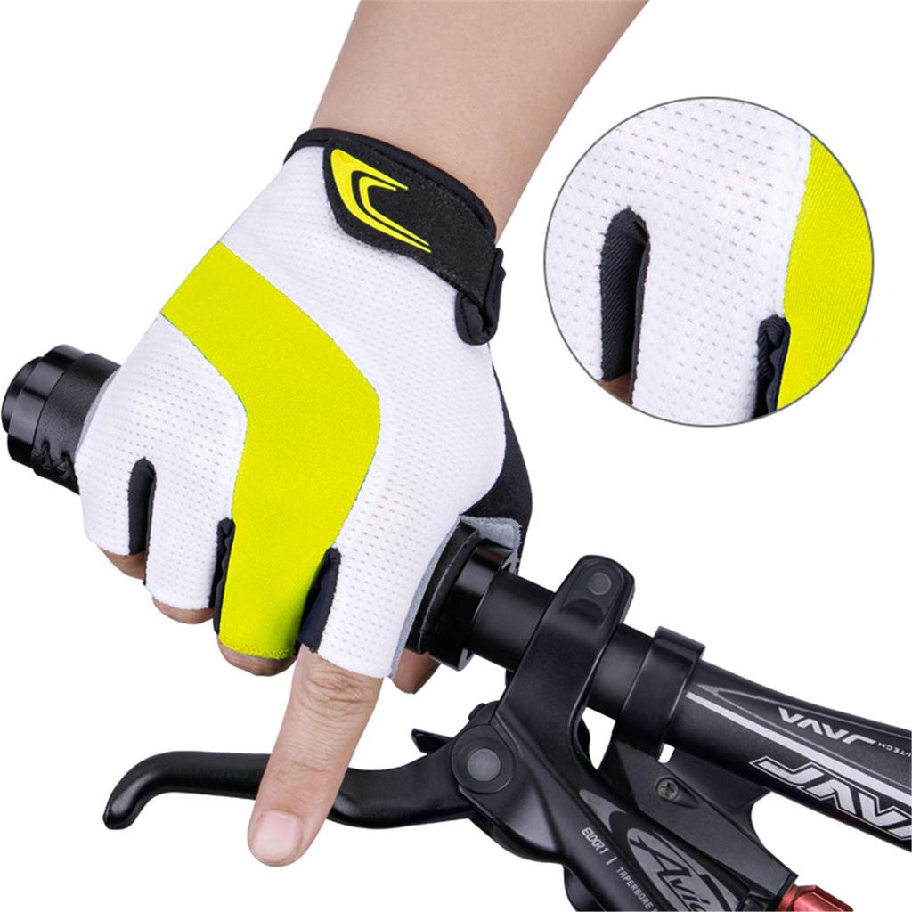 Cycling Gloves Half Finger Anti-Slip 