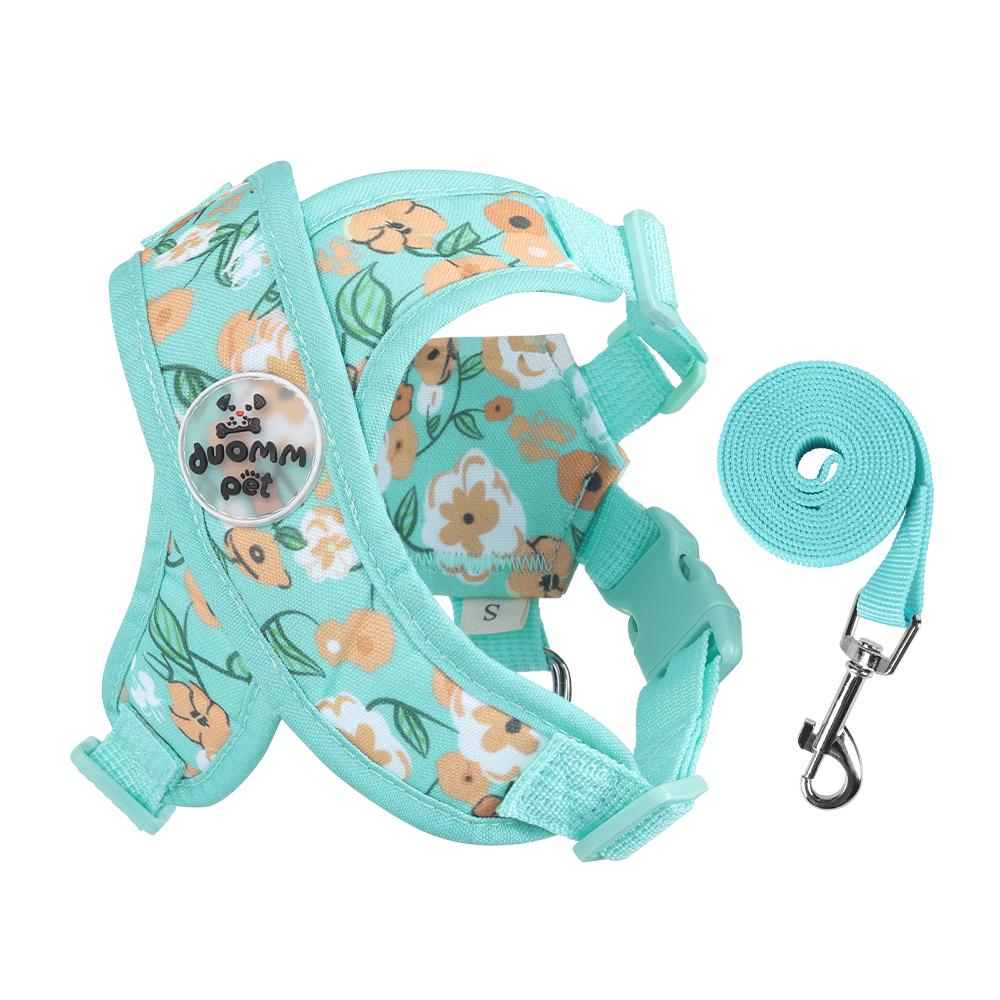 

Small Dog Walking Leash Schnauzer Pet X-Shaped Anti-Escape Soft Leash Bichon Frise Dog Leash XS（old）