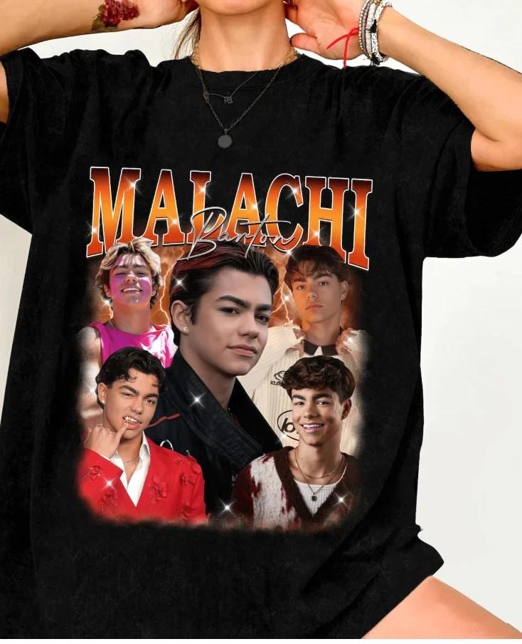 Malachi Barton 90s Vintage Style TShirt Malachi Barton T shirt Full Size S3XL Unisex T-Shirt XXXXL