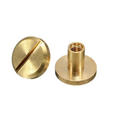 Button Fashion 5Pcs Screw for DIY Belt Bag 4-15mm Stud Screw Brass Nail Rivet  Jewelry