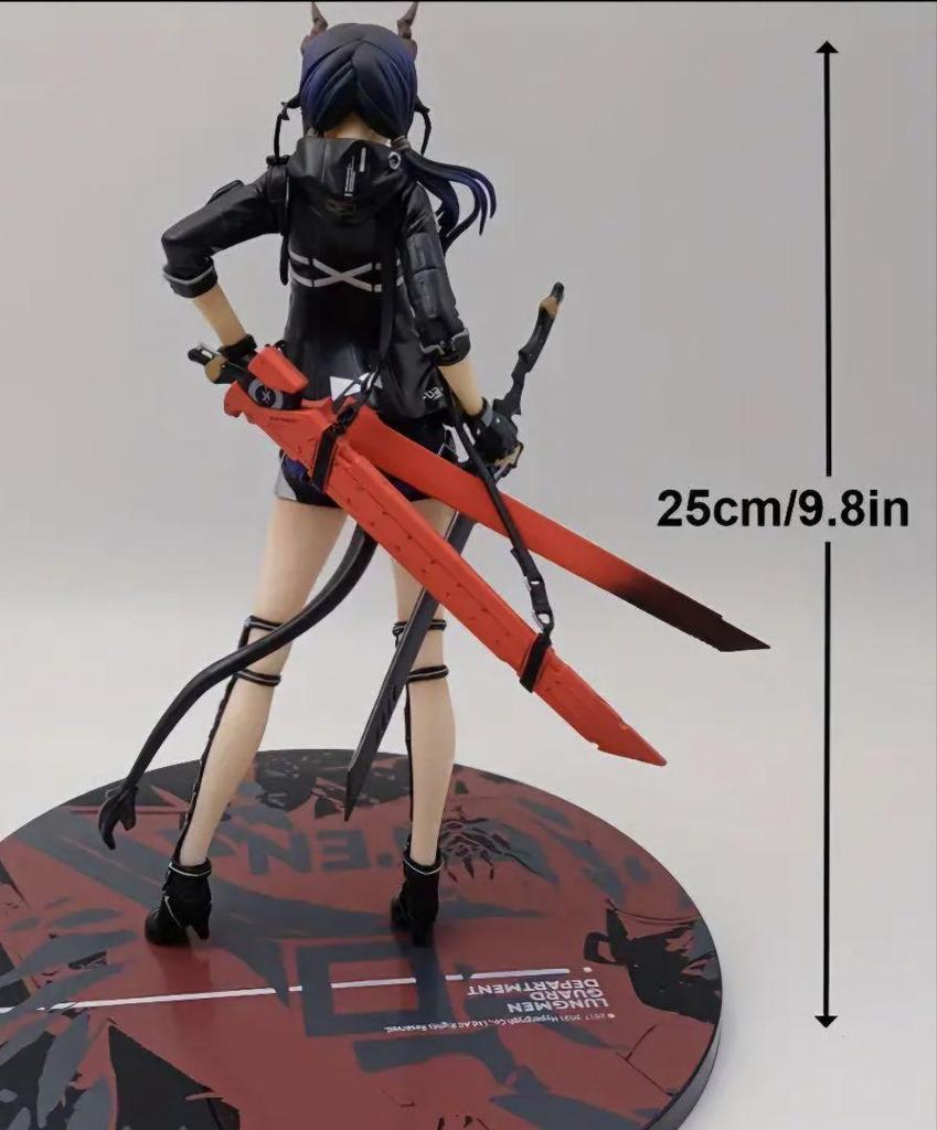 [USED] Arknights Chun Arknights Character Figure