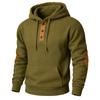 Spring And Fall  Men's Outdoor Casual Standing Collar Long-sleeved Sweater Hoodies Tops