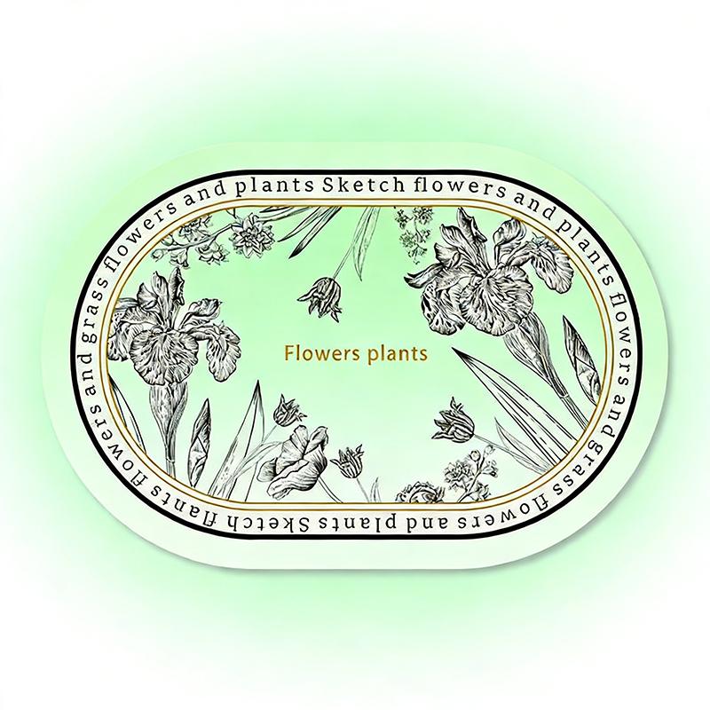 French Print Western Restaurant Heat-Insulating Mats Pu Leather Placemat Waterproof And Oil-Proof Table Mats