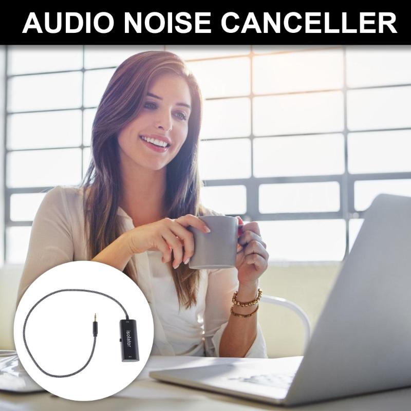 Aux Massekreis Isolator Rauschfilter Gerät mit 3,5mm Genießen Sie klaren Klang und Rauschunterdrückung für Auto Aux