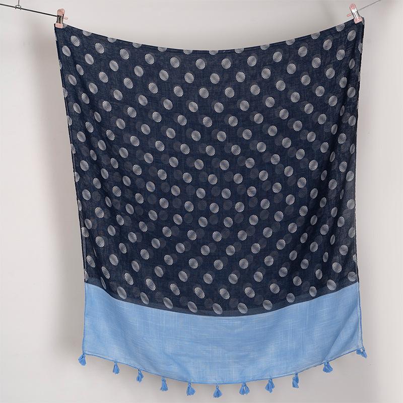 Spain Lovely Branch Floral Tassel Viscose Shawl Scarf High Quality Wrap Pashmina Stole Bufandas Muslim Hijab Sjaal 180*90Cm