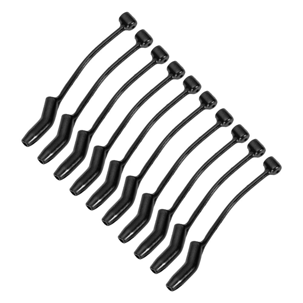 10pcs Carp Fishing D Rig Kickers Hook Line Aligners for Ronnie Rigs End Tackle