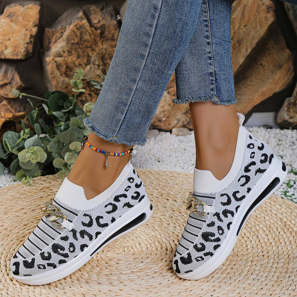 Fashion 2025 Spring Autumn Plus Size Shoes for Women  Mesh Breathable Comfortable Slip on Platform Flats Sneakers Causal Women Shoes 43