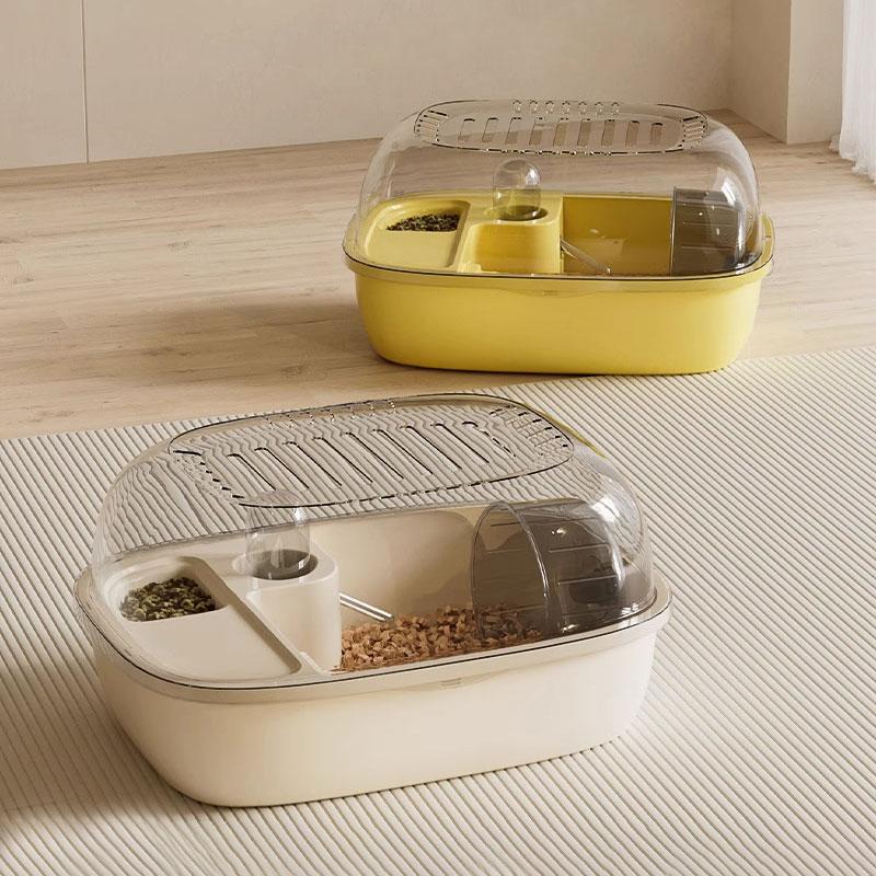 New Hamster Transparent Luxury Mini Villa Small Mouse Cage