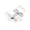 Punch-Free 90° Door Latch – Sliding Door Stainless Steel Lock & Bolt with Free Shipping