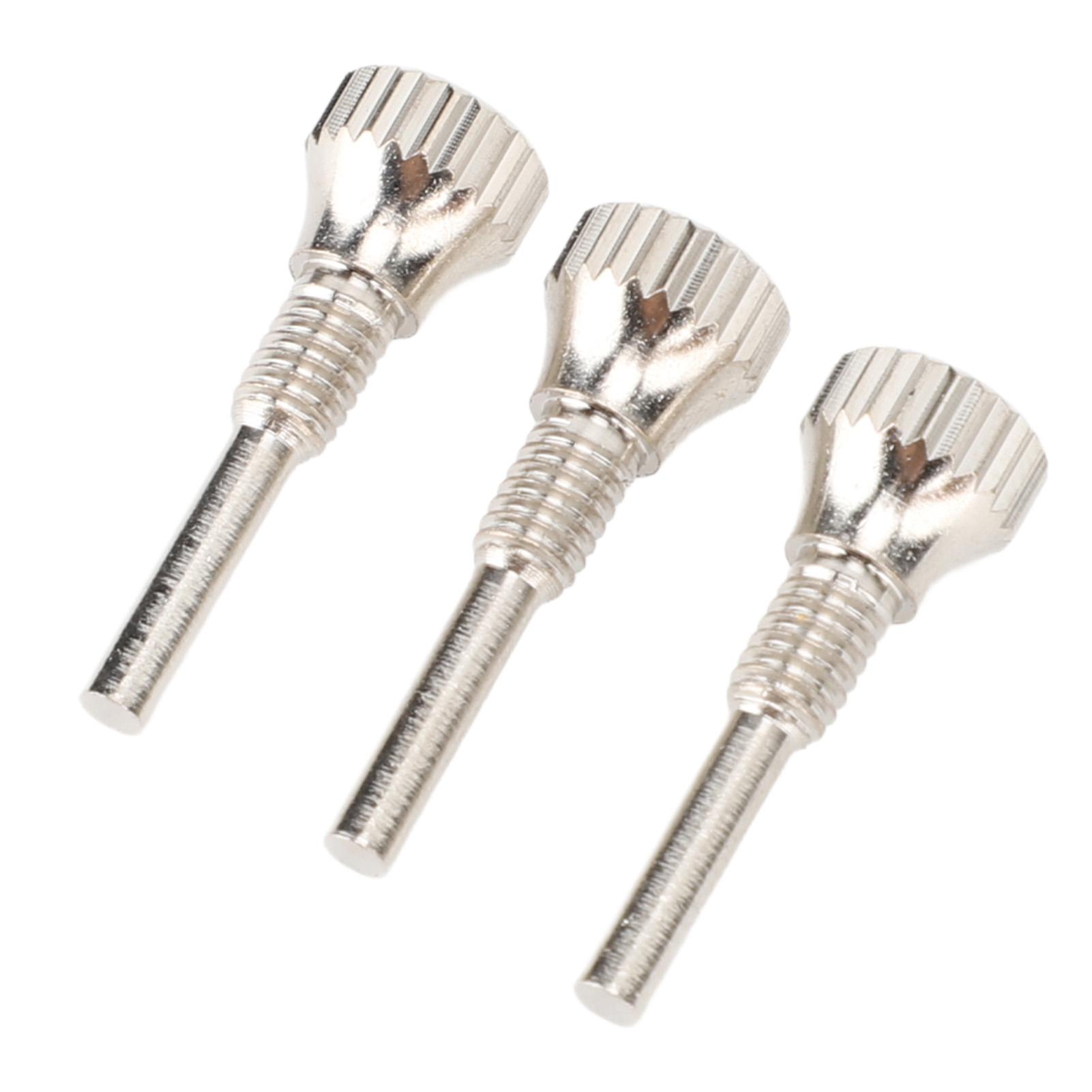 

3PCS Trumpet Slide Screw Replacement Metal Trumpet Sound Pipe Screws for Wind Musical Instrument Maintenance