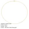 Korean Minimalist Versatile Snake Bone Chain Necklace - Cold Style Stainless Steel Jewelry