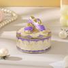 Exquisite Jewelry Storage Box Hand-painted Small Box Ballet Shoes Trinket Box  Ring Storage