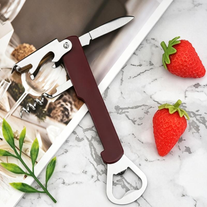 Portable Beer Can and Wine Bottle Opener For Party Essentials Versatile Tool with Comfort Design