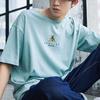 Li Ning Badfive T Shirt Men's Gray Mist Green AHSQ307-5