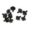 20PCS Black Drum Set Lug Screw Metal Material Drum Mount Screw Drum Kit Claw Hook  Drum Kit Repair