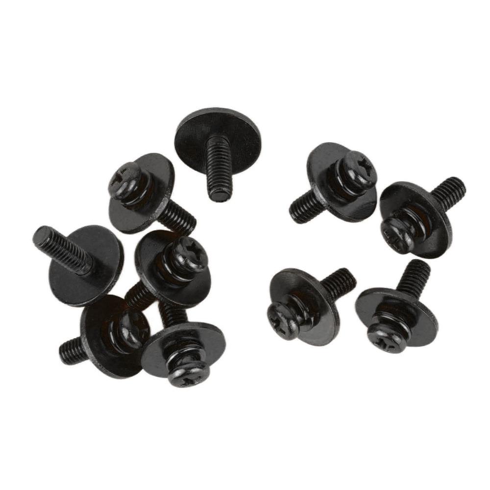 20PCS Black Drum Set Lug Screw Metal Material Drum Mount Screw Drum Kit Claw Hook  Drum Kit Repair