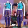Kinderen Kpop Demonenjagers Rumi Zoey Mira Cosplay Huntrix Kostuum voor Meisjes Kleding Groep Idool Rollenspel Halloween Carnaval Pak
