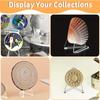 10/30pcs Transparent Acrylic Coin Display Stand Trading Card Stand Commemorative Coin Mini Stand Badge Stand Ornament