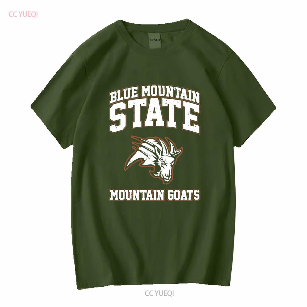 Blue Mountain State Goats Essential T Shirt long or short sleeves vintage Washed Soft Comfortable Top For Everyday Wear