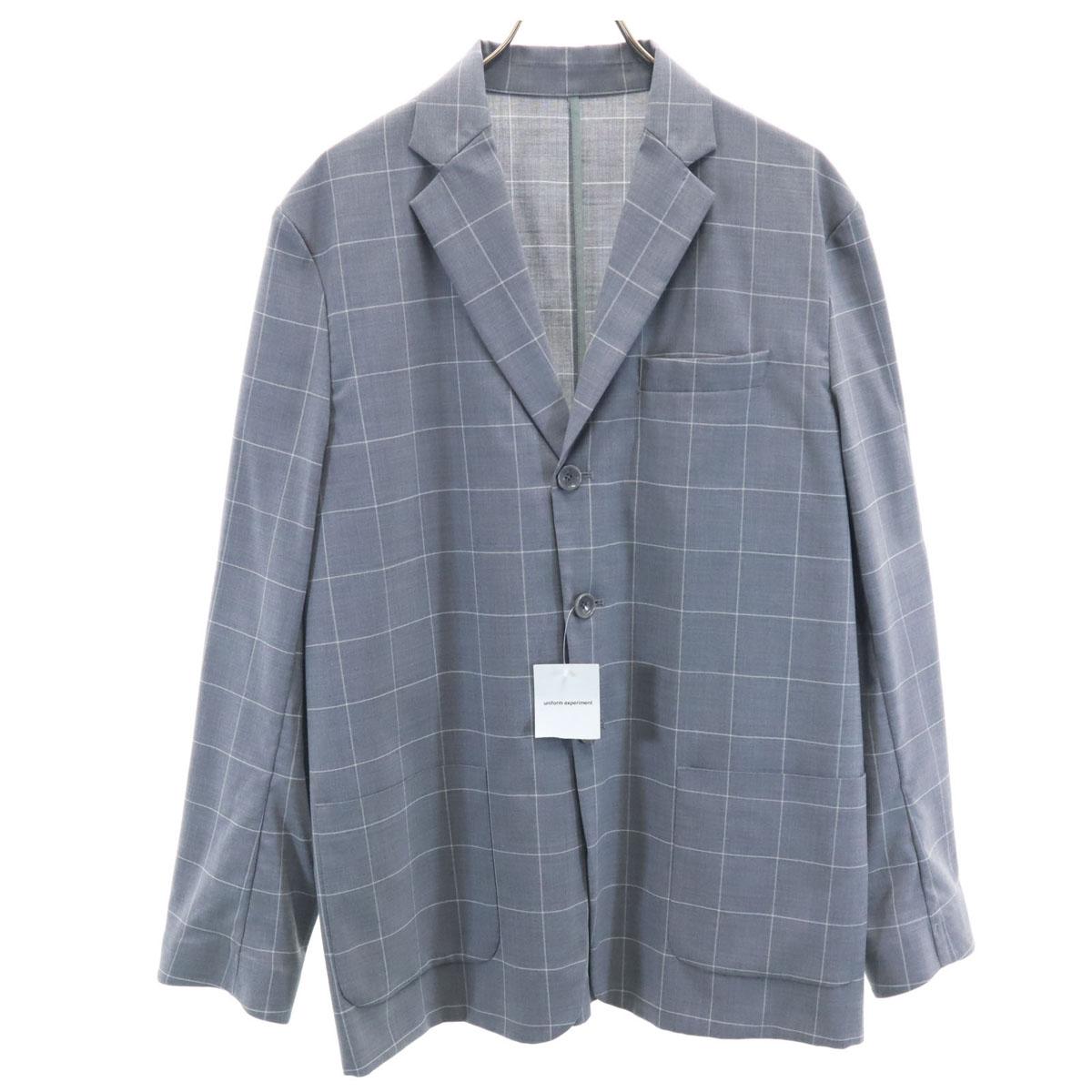 

неиспользованный uniform experiment 20SS Пиджак приталенного кроя в клетку оконная рама Мужской Б/У