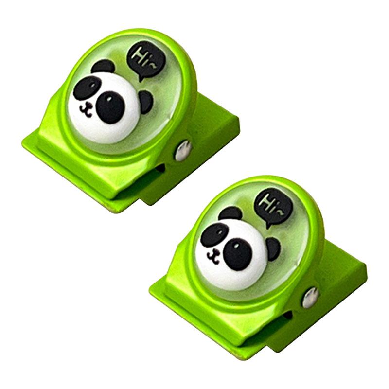 Cute Snack Bag Sealing Clips Plastic Magnetic Food Bag Clips Reusable Storage Clip Sealer Clamp Kitchen Accessories