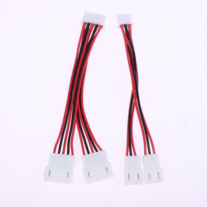Xh2.54Mm Y-Splitter Cable Male To 2 Female Connector 26Awg Power Extension Cord 2/3/4/5/6 Pin Splitter Cable Adapter