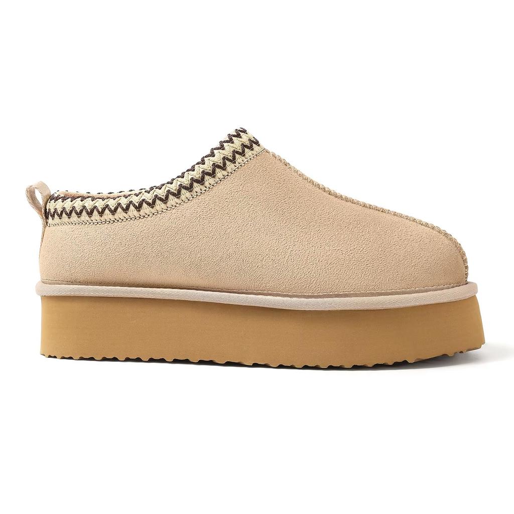 Fashion Crestar Women's Winter Slippers Lady Classic Fashion Brand Warm Thick Sole Shoes Short Plush Ankle Snow Boots Outdoor and Indoor