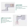 LED Hinge Lights for Kitchen Cabinets, Hydraulic Furniture Door Hinges with Damping, Wardrobe Cupboard Lighting