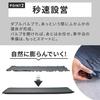 Car Camping High Density Automatic For Comes with Storage Easy For Emergency 202cm x 76cm x Gray [Quick Camp] Mat, Single, Inflatable, Urethane,